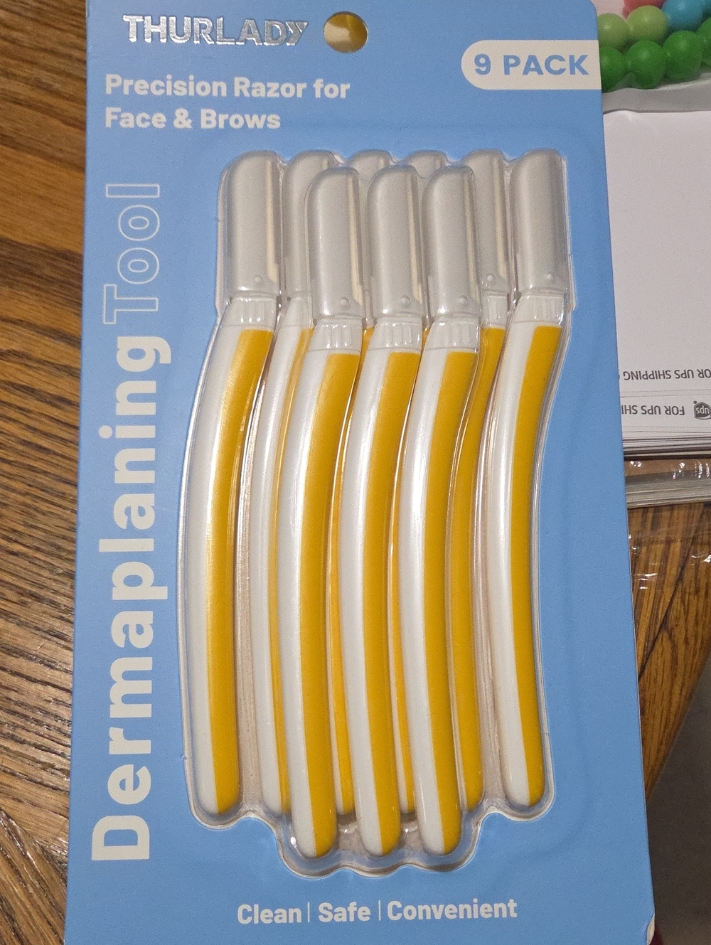Yellow Precision Dermaplaning Razors - 9 Pack